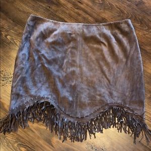 NWoT Double D Ranch Dream Wolf Skirt Sz 14